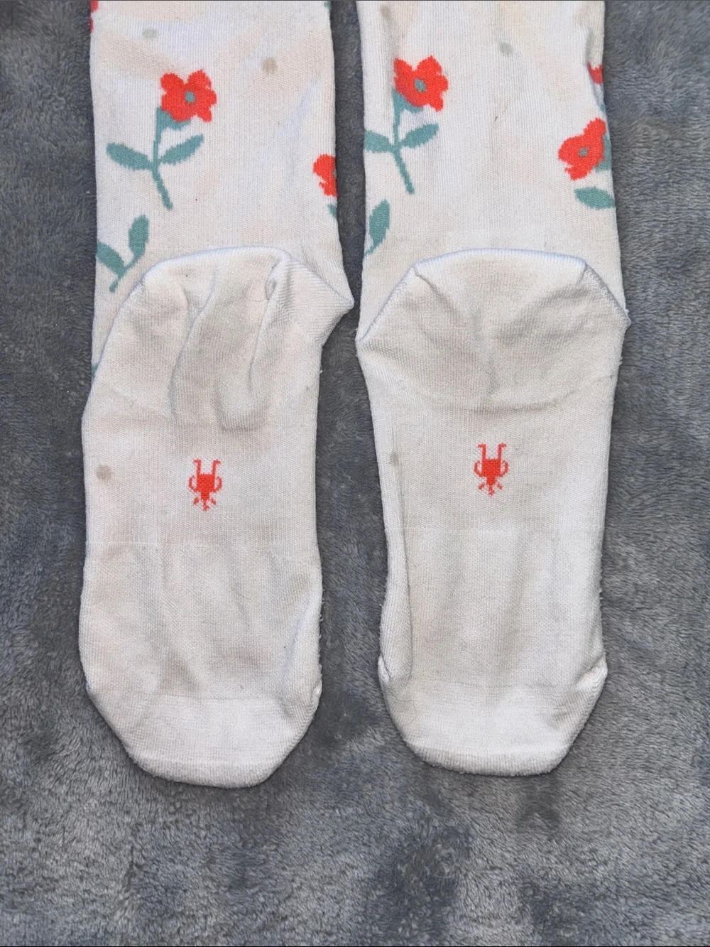 Smartwool merino wool socks M W-MD flowers floral